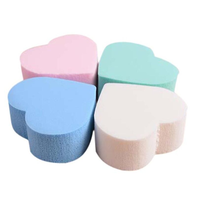 HEART SHAPE CLEANSING SPONGE LARGE - SP-V02