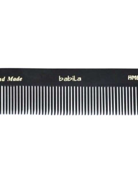 BLACK HANDMADE COMB (POCKET COMB) -HMBC-171
