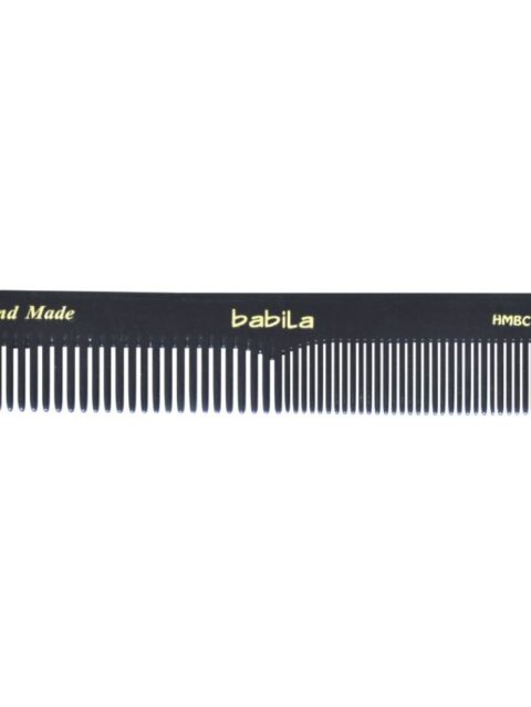 BLACK HANDMADE COMB (GRADUATED FASHION) -HMBC-183D