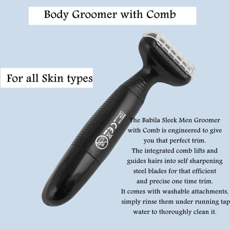 Babila Sleek Men Groomer-With Comb-BMGS-E30 - Image 3