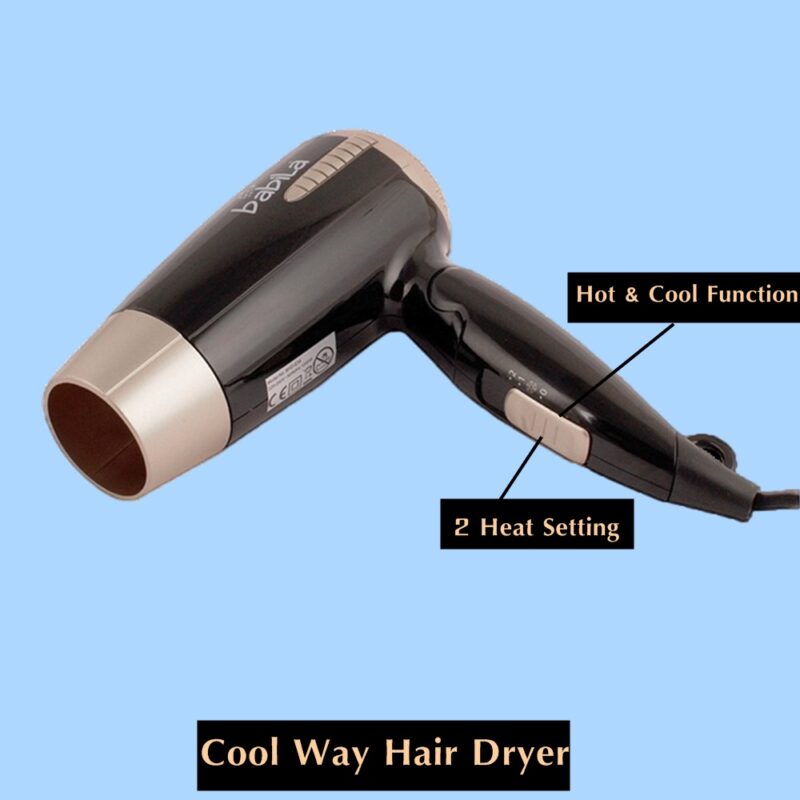 Babila COOL WAY Hair Dryer-BHD-E34 - Image 4