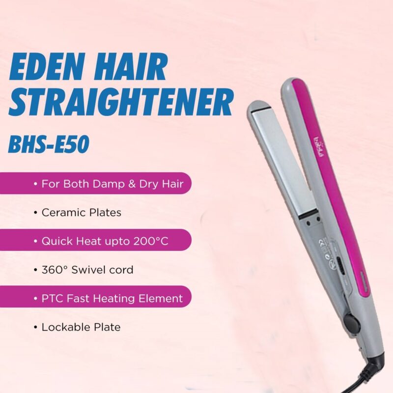 Babila EDEN Hair Straightener-BHS-E50 - Image 4