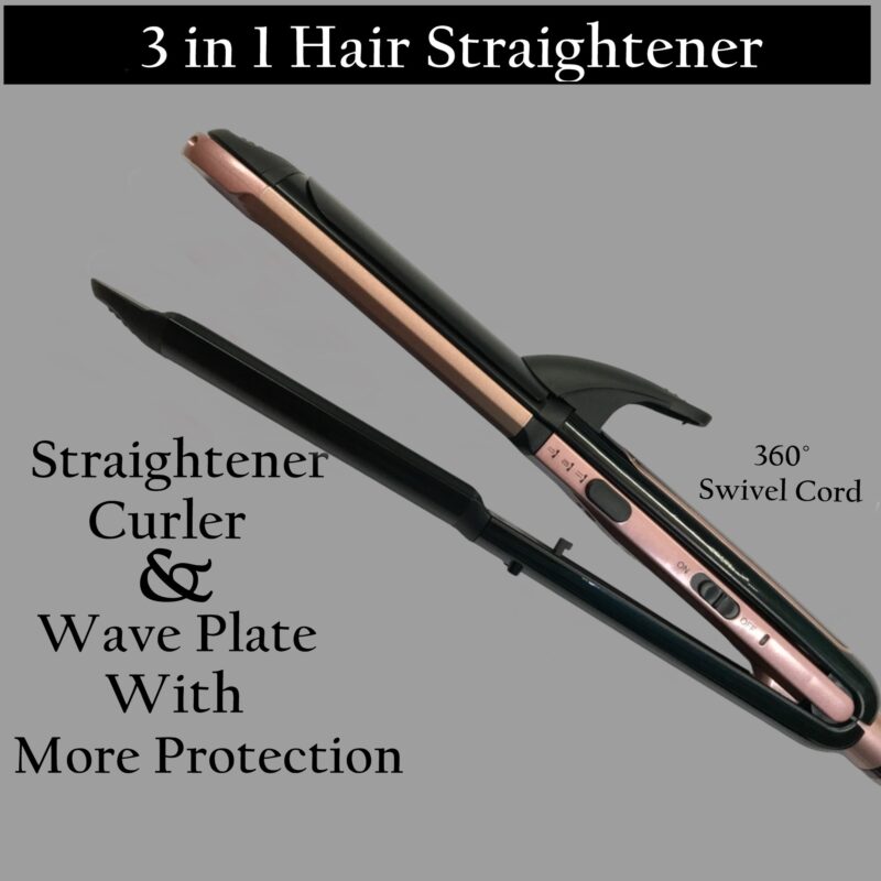 Babila PRO 3 IN 1 Hair Straightener-BHS-E51 - Image 2