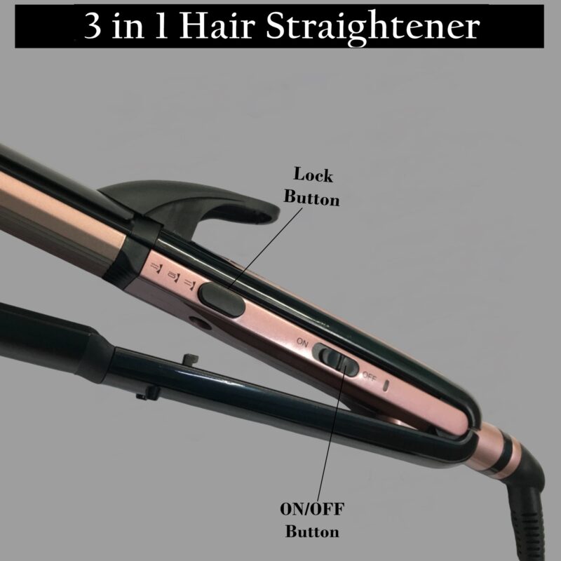 Babila PRO 3 IN 1 Hair Straightener-BHS-E51 - Image 3