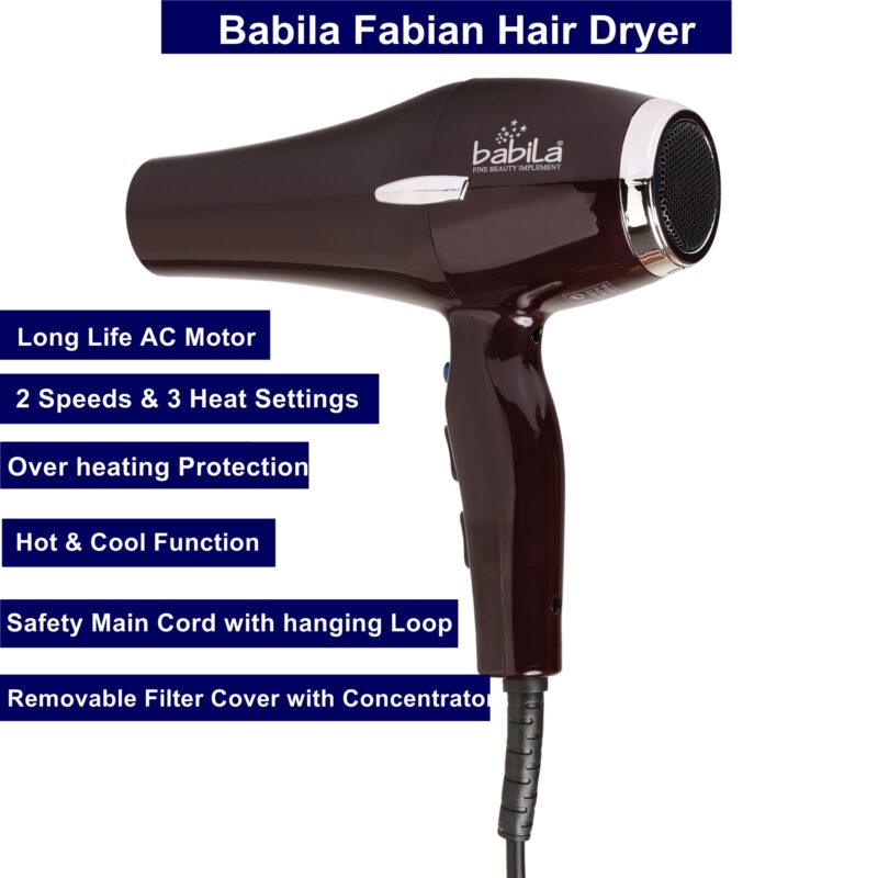 Babila FABIAN Hair Dryer-BHD-E37 - Image 3