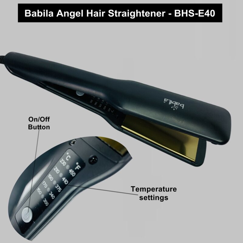 Babila ANGEL Hair Straightener-BHS-E40 - Image 4