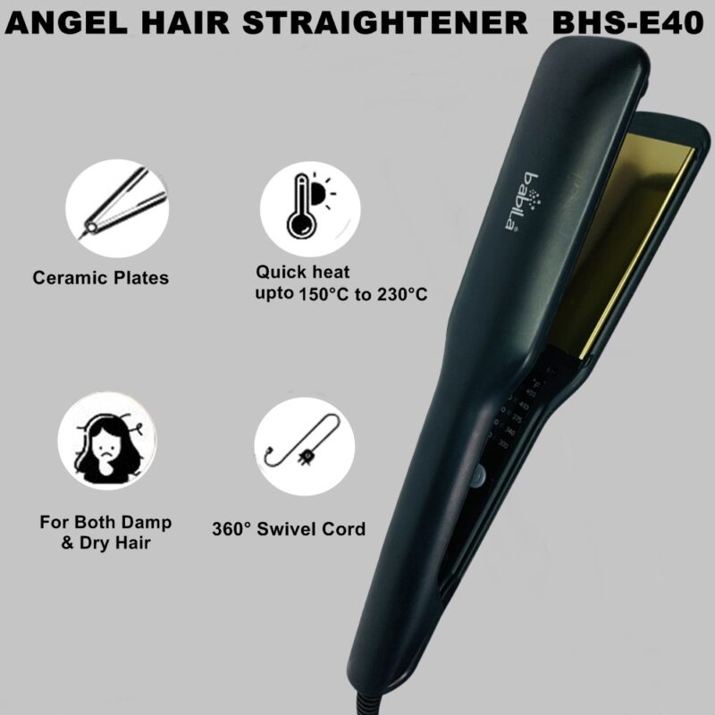 Babila ANGEL Hair Straightener-BHS-E40 - Image 5