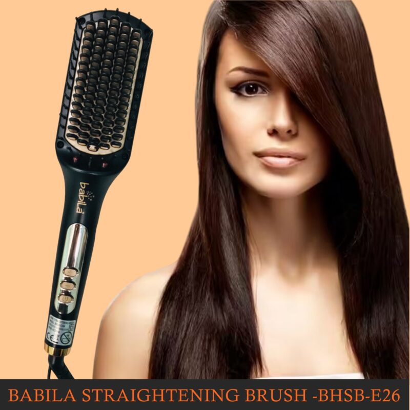 Babila Hair Straightening Brush-BHSB-26 - Image 5