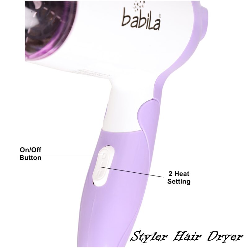 Babila Styler Hair Dryer-BHD-E16 - Image 3