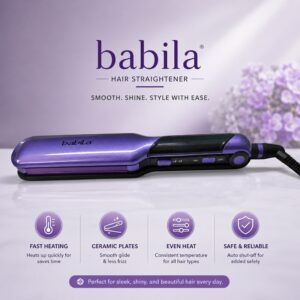 Babila 2 IN 1 Hair Straightener