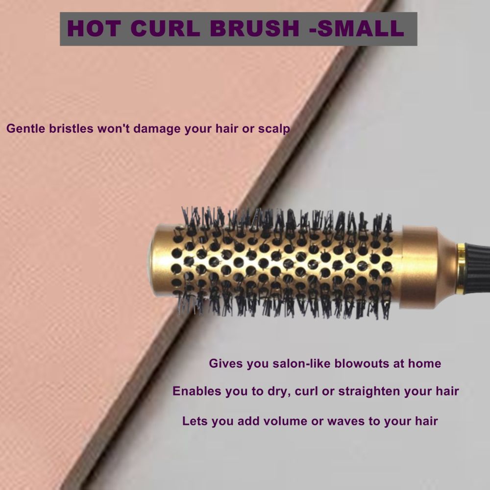 Babila Hot Curl Brush -SMALL (BARREL SIZE-34MM) - Image 3